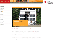 Desktop Screenshot of malteser-auxilium.de